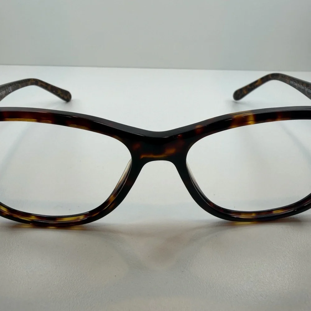 COACH EYEGLASSES HC6095 5394 (DK TORT/DK TORT GOLD SIGC) 54•16•135 COACH GLASSES